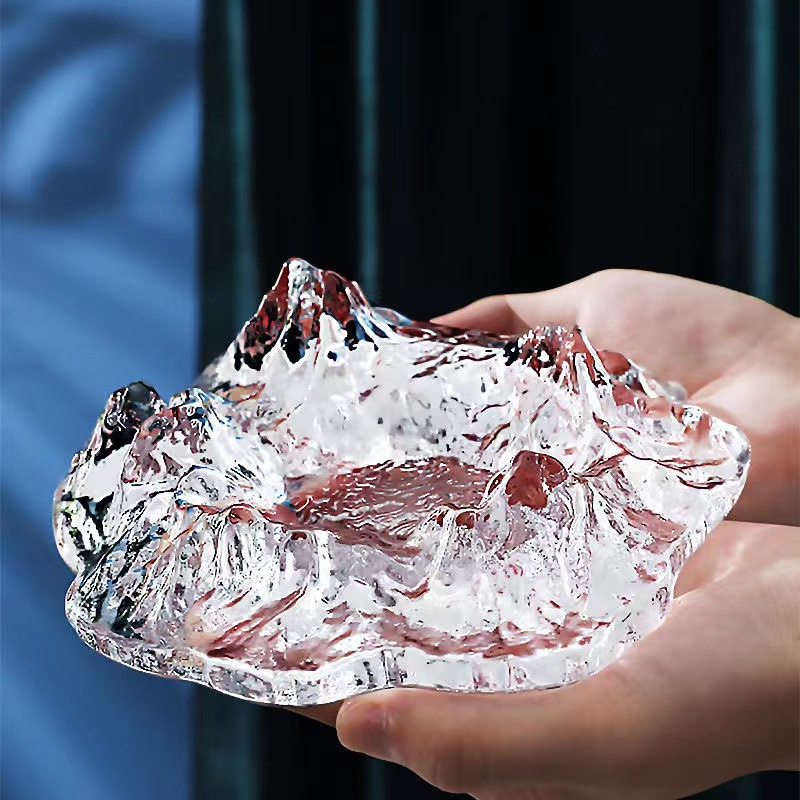 Glazen asbak: de perfecte combinatie van transparante schoonheid en duurzaamheid!