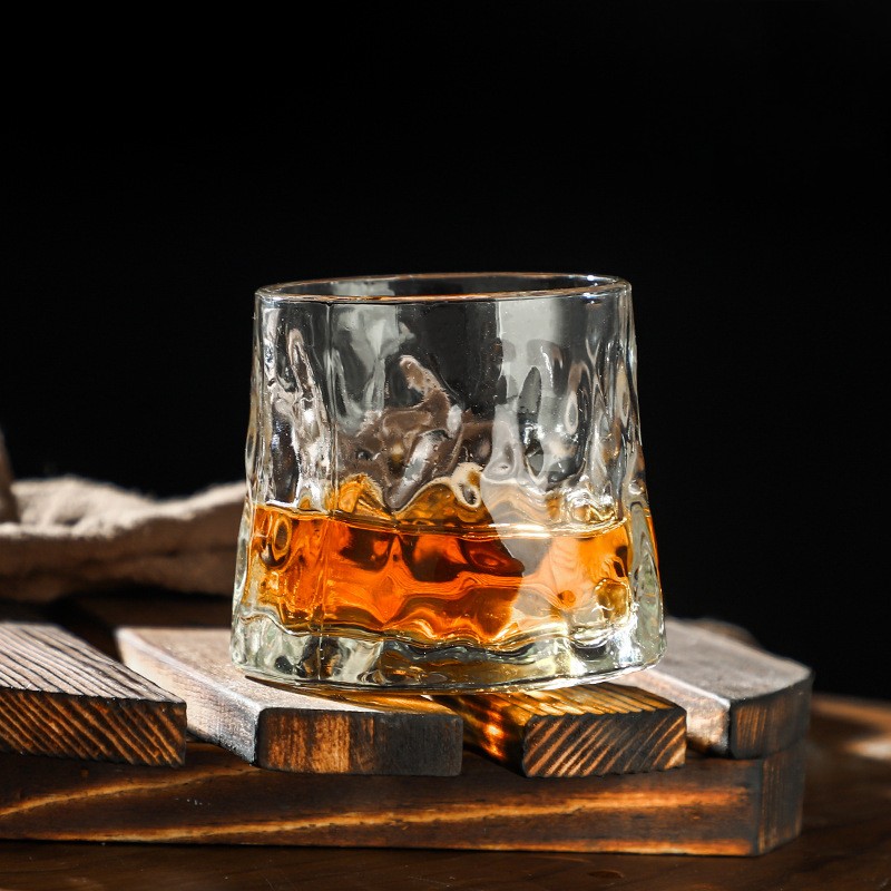 Whisky roterend glas